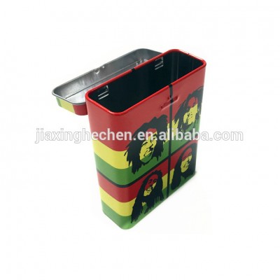 Hot selling cigarette tin case tin can factory