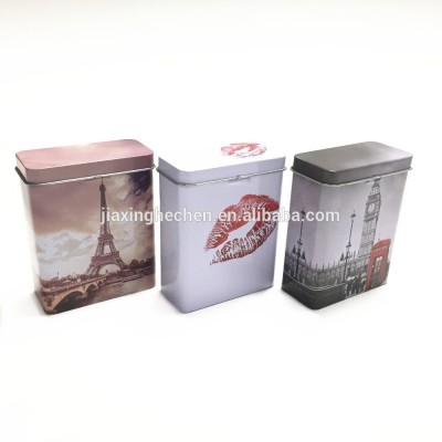 Good design metal cigarette tin box cigarette packing can